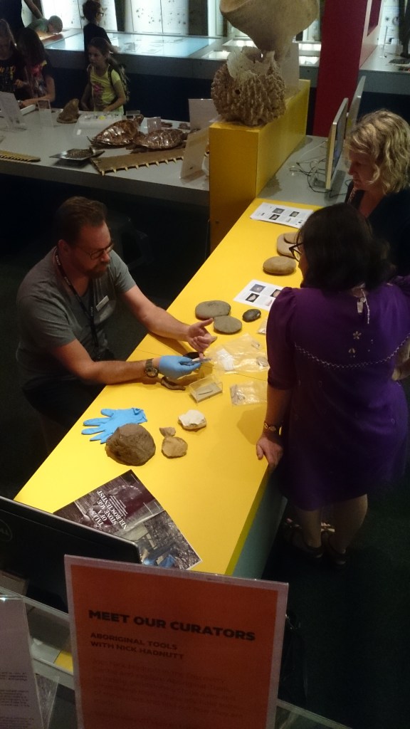 Nick Hadnutt and stone tool talk
