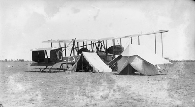 Vickers Vimy camp