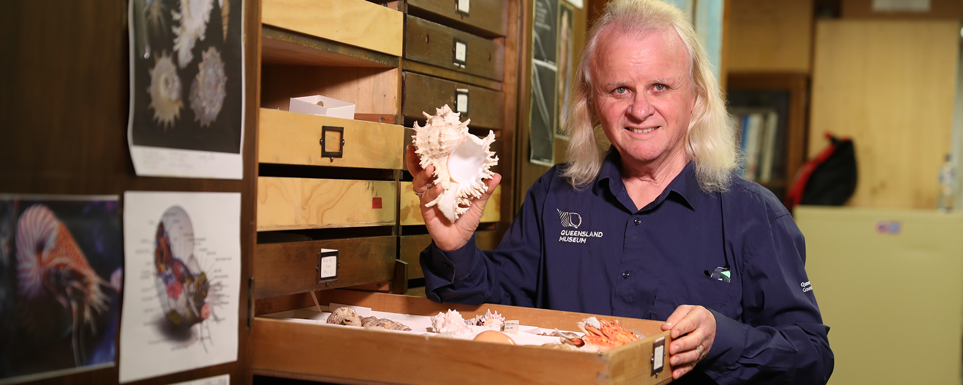 5 minutes with Darryl Potter, Collection Manager, Biodiversity (Mollusca)