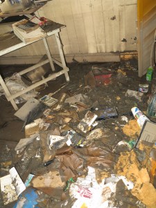 sodden records and objects