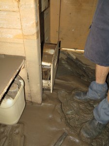 filing cabinets full of water