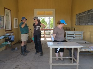 Graham, Dr Jo Wills and Bronwyn Roper