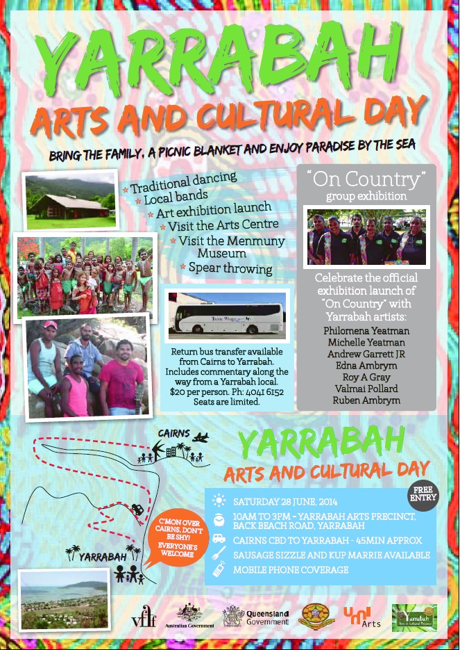 Yarrabah Arts and Cultural Day, June 2014.